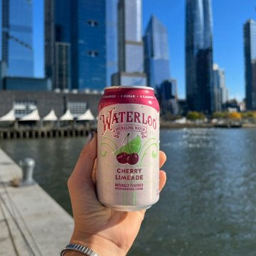 Waterloo Cherry Limeade Sparkling Water 12 pk Cans