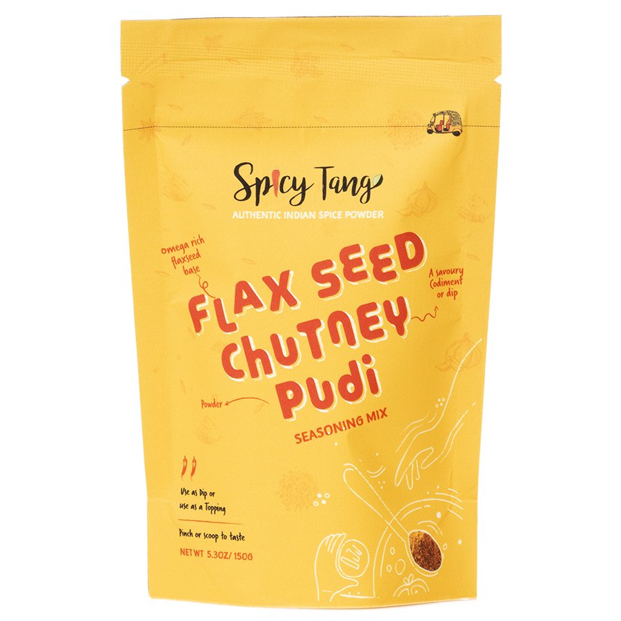 Spicy Tango Flax Seed Chutney Pudi Shop Cooking Sauces at HEB