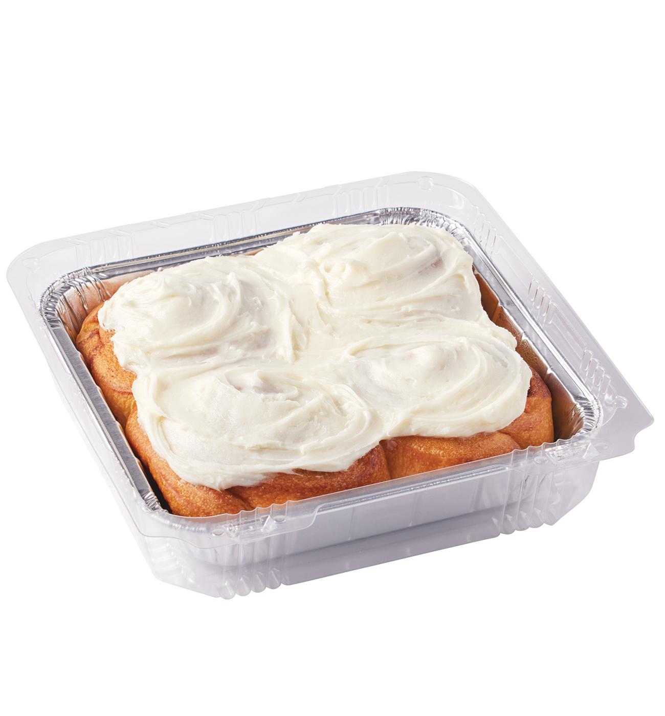 H-E-B Bakery Cream Cheese Iced Cinnamon Rolls; image 2 of 2