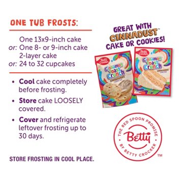 Betty Crocker Cinnamon Toast Crunch Frosting