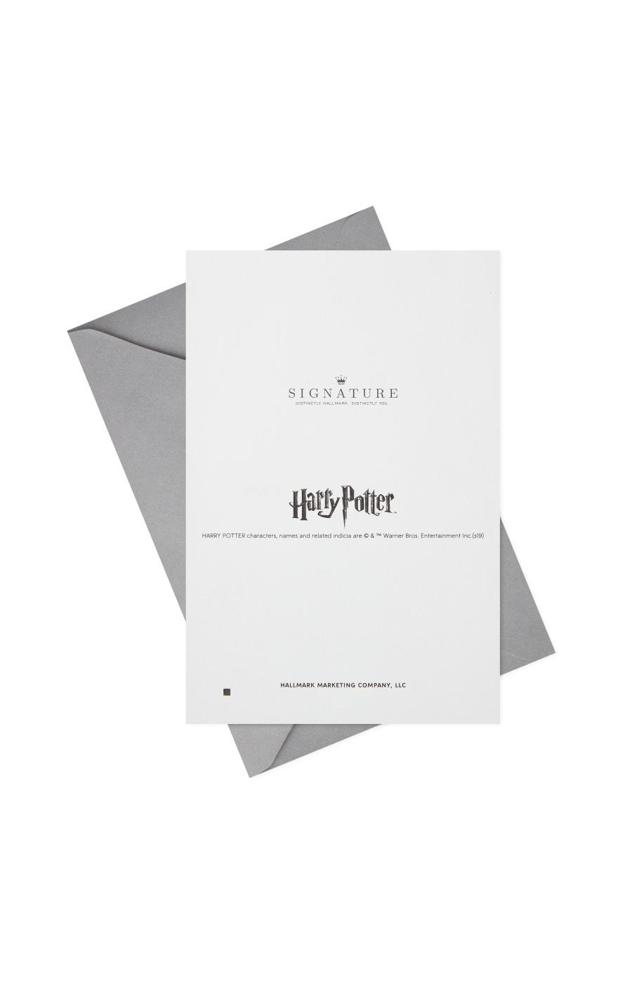 Hallmark Signature Favorite Things Harry Potter Birthday Card - E57; image 5 of 5