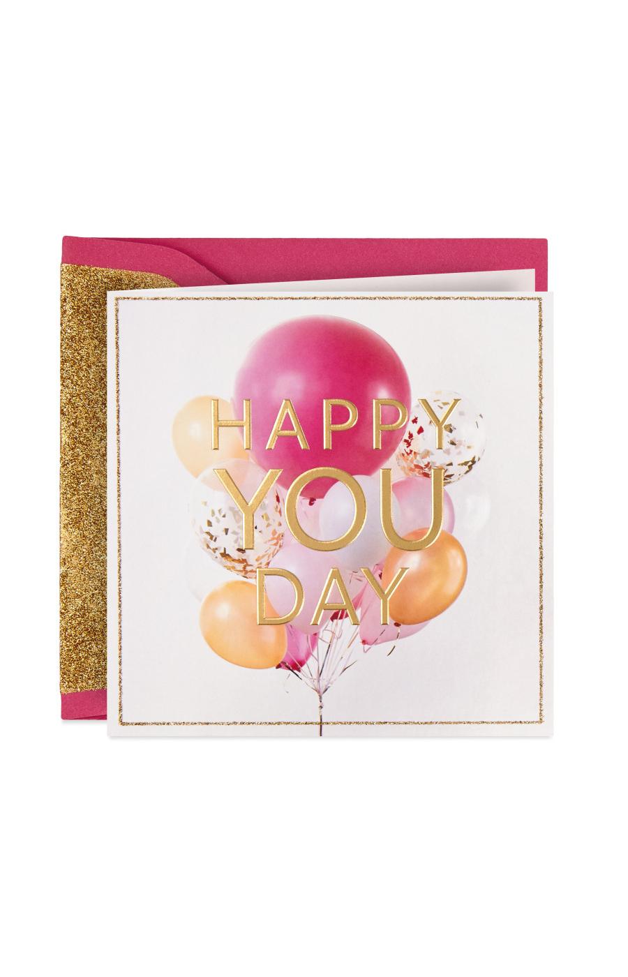 Hallmark Signature Happy You Day  Birthday Card for Her - E49; image 1 of 6