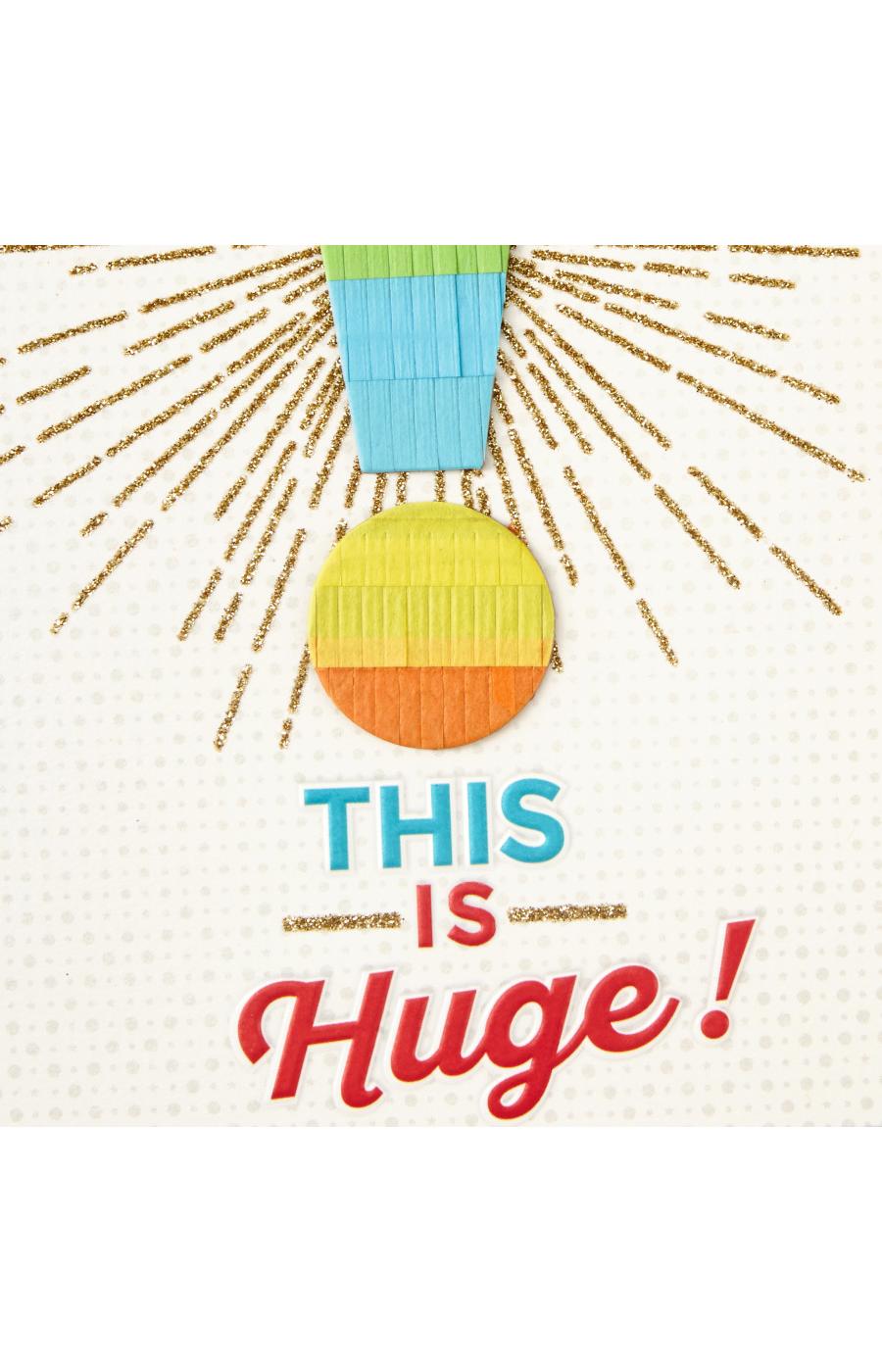 Hallmark This is Huge! Congratulations Card - E38; image 7 of 7