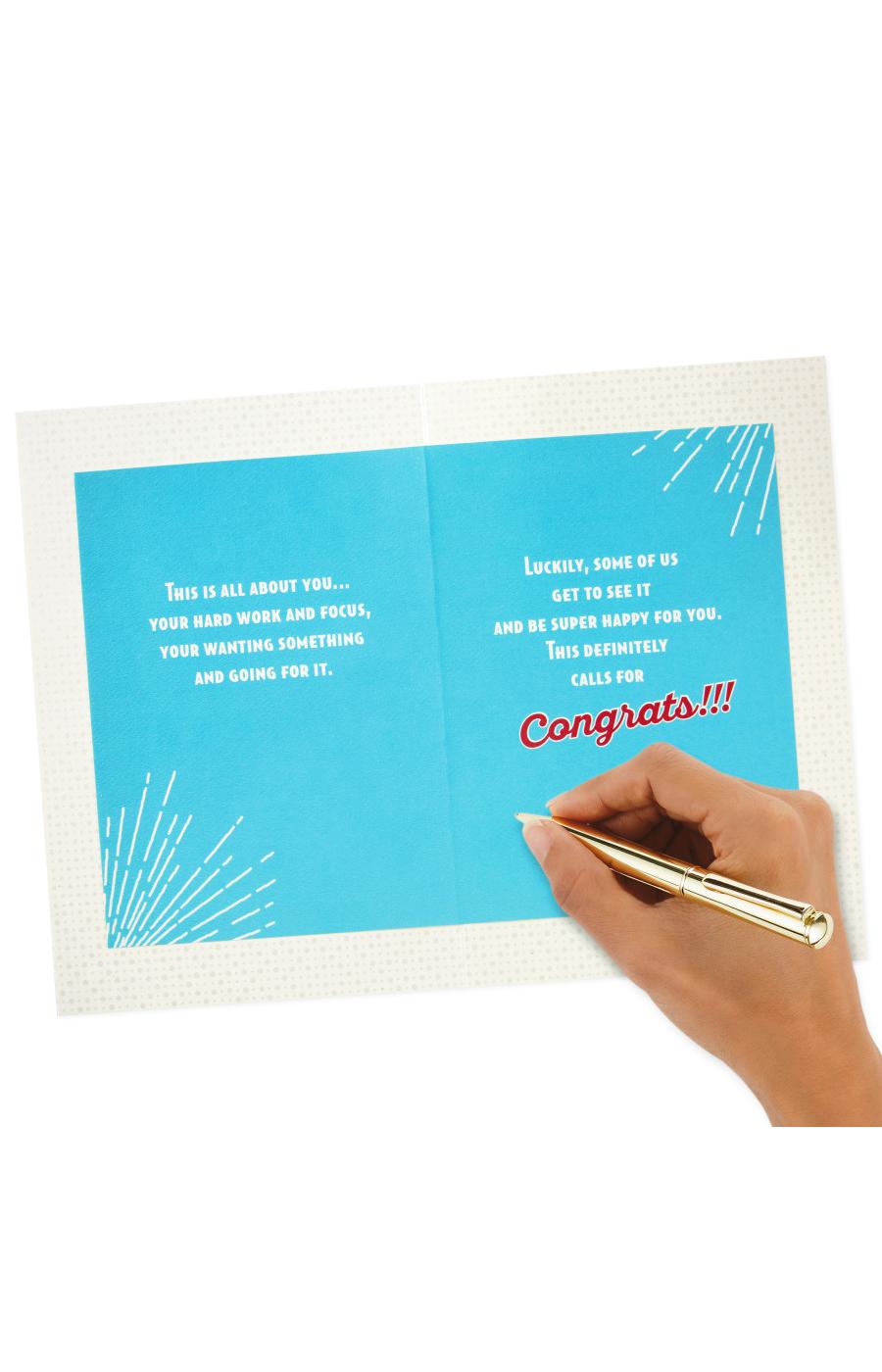 Hallmark This is Huge! Congratulations Card - E38; image 7 of 7