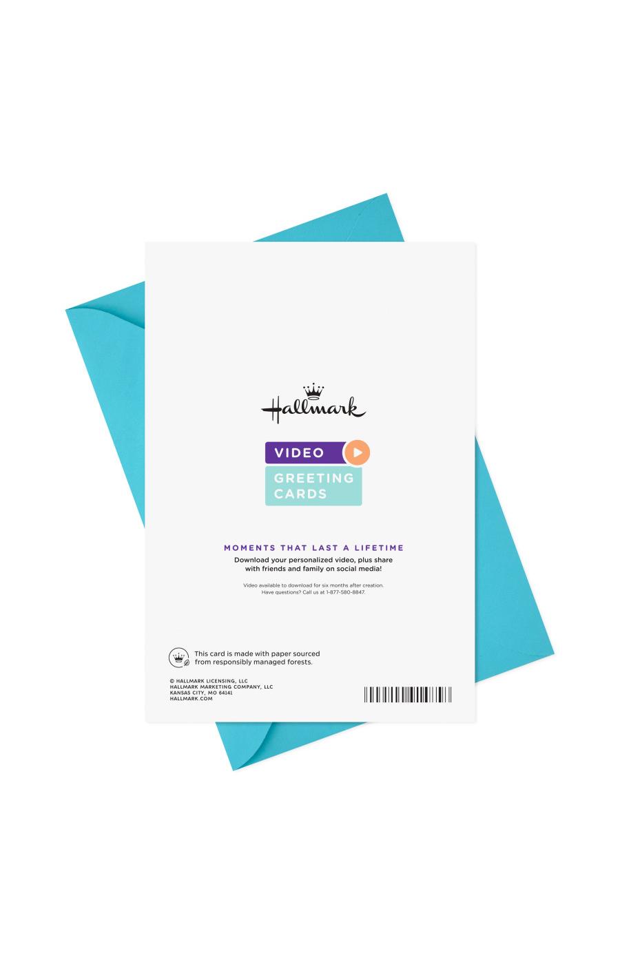 Hallmark Record Your Own Personalized Greeting Video Birthday Card ...