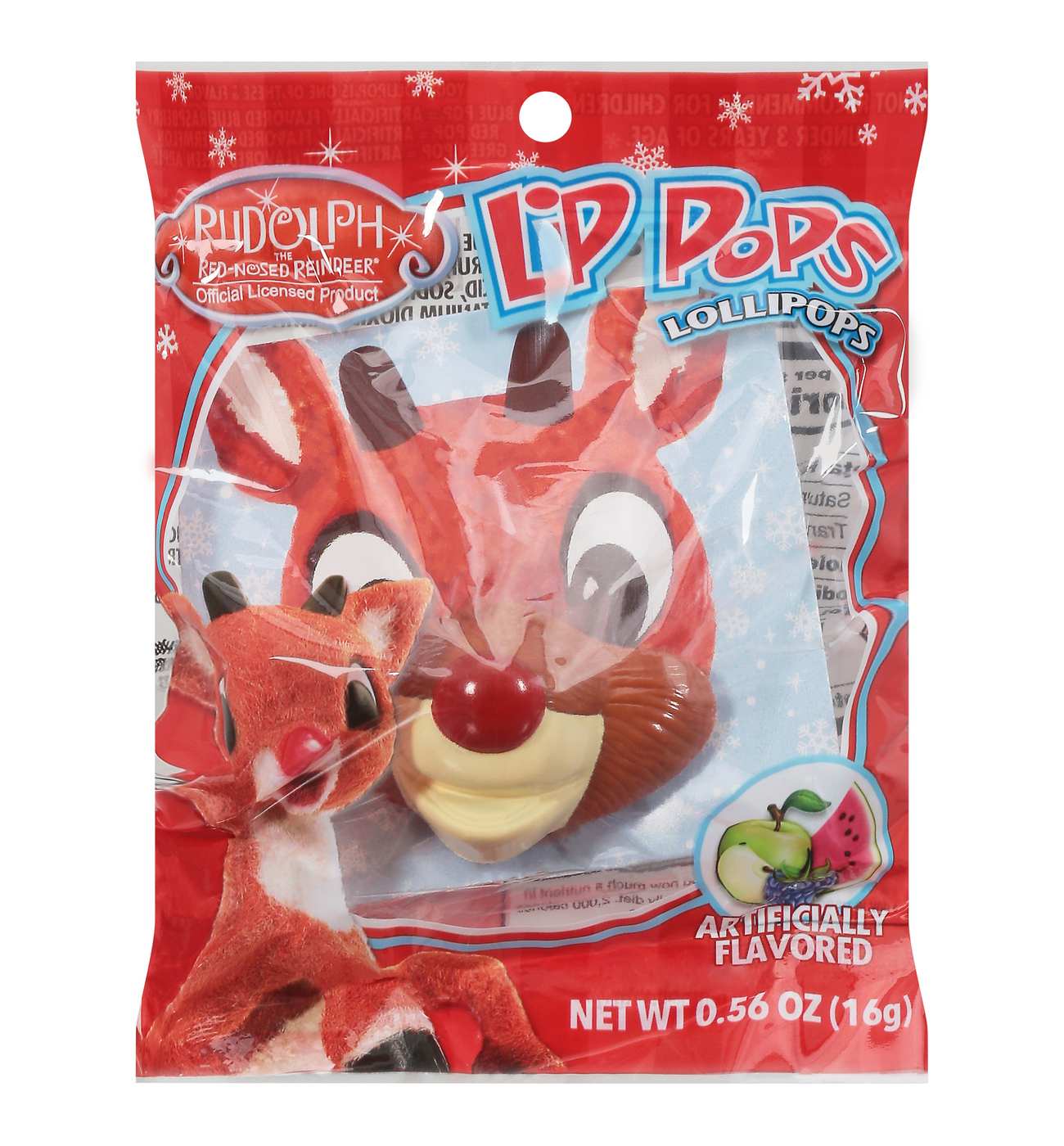 Flix Rudolph Holiday Candy Lip Pop - Assorted - Shop Candy at H-E-B