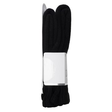 Wellness by Harmony & Sole Everyday Diabetic Crew Sock Unisex - Black- 2 Pairs, S/M