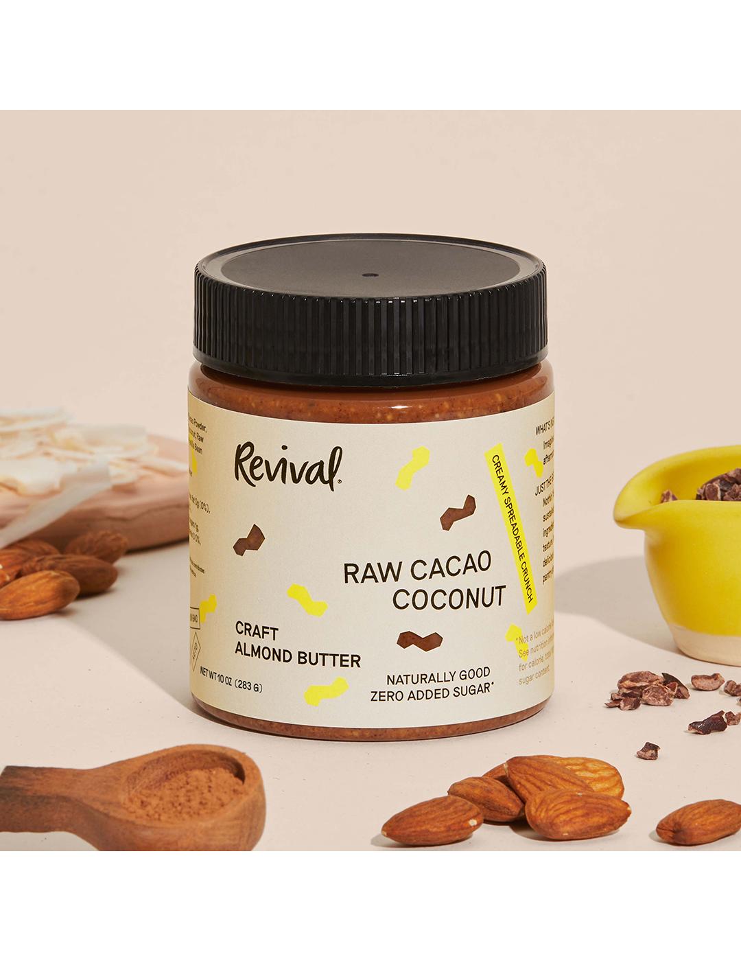 Revival Almond Butter - Raw Cacao Coconut; image 3 of 3