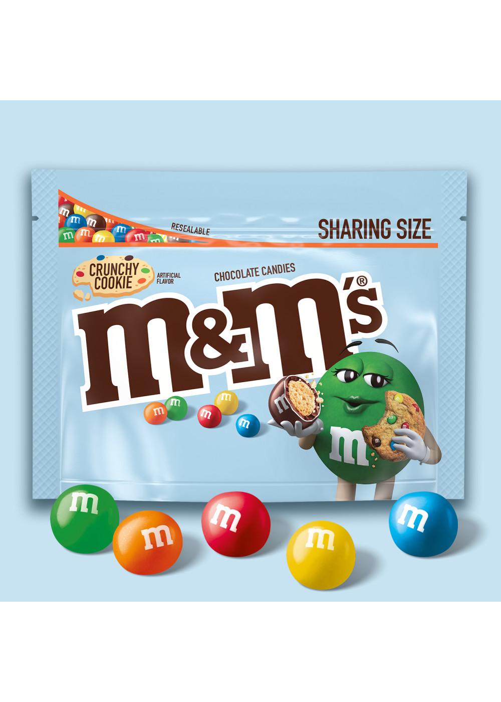 M&M'S Crunchy Cookie Chocolate Candy - Sharing Size; image 6 of 7
