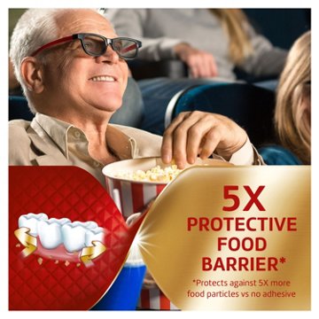 Polident Power Hold + Seal Denture Adhesive Cream, 2.2 oz