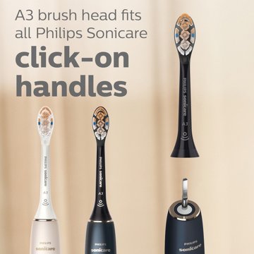 Philips Sonicare A3 Premium All-in-One Replacement Brush Heads