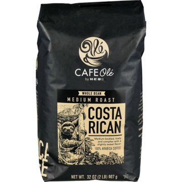 CAFE Olé by H-E-B Whole Bean Medium Roast Costa Rican Coffee