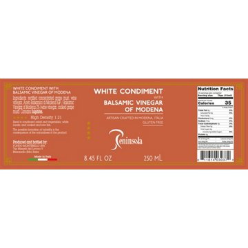 Peninsola White Condiment With Balsamic Vinegar, 8.45 oz