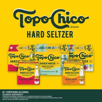 Topo Chico Ranch Water Hard Seltzer 12 pk Cans, 12 oz