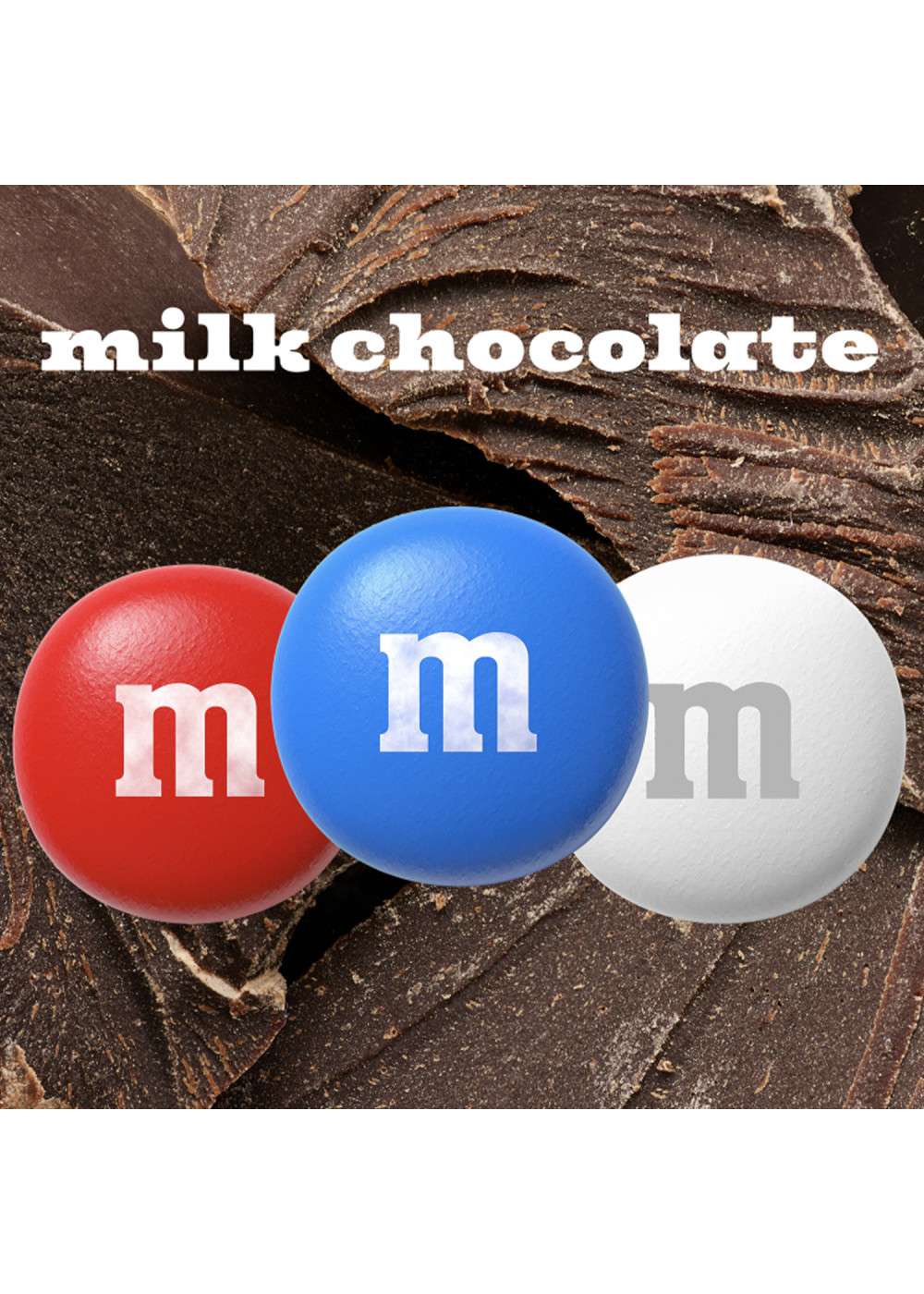 M&M'S Milk Chocolate Red White & Blue Summer Candy - Sharing Size; image 2 of 9
