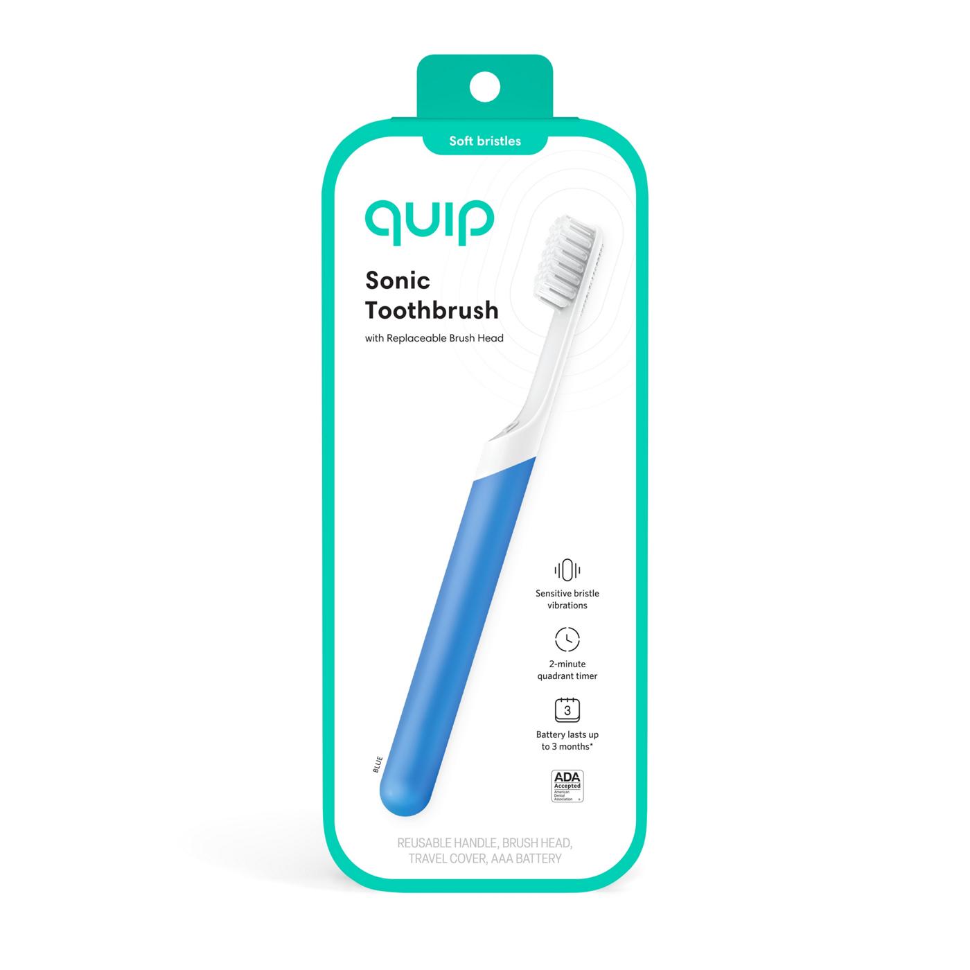 Quip store toothbrush head