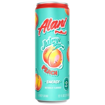 Alani Nu Zero Sugar Energy Drink - Juicy Peach