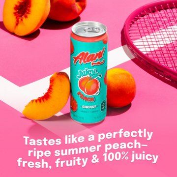 Alani Nu Zero Sugar Energy Drink - Juicy Peach