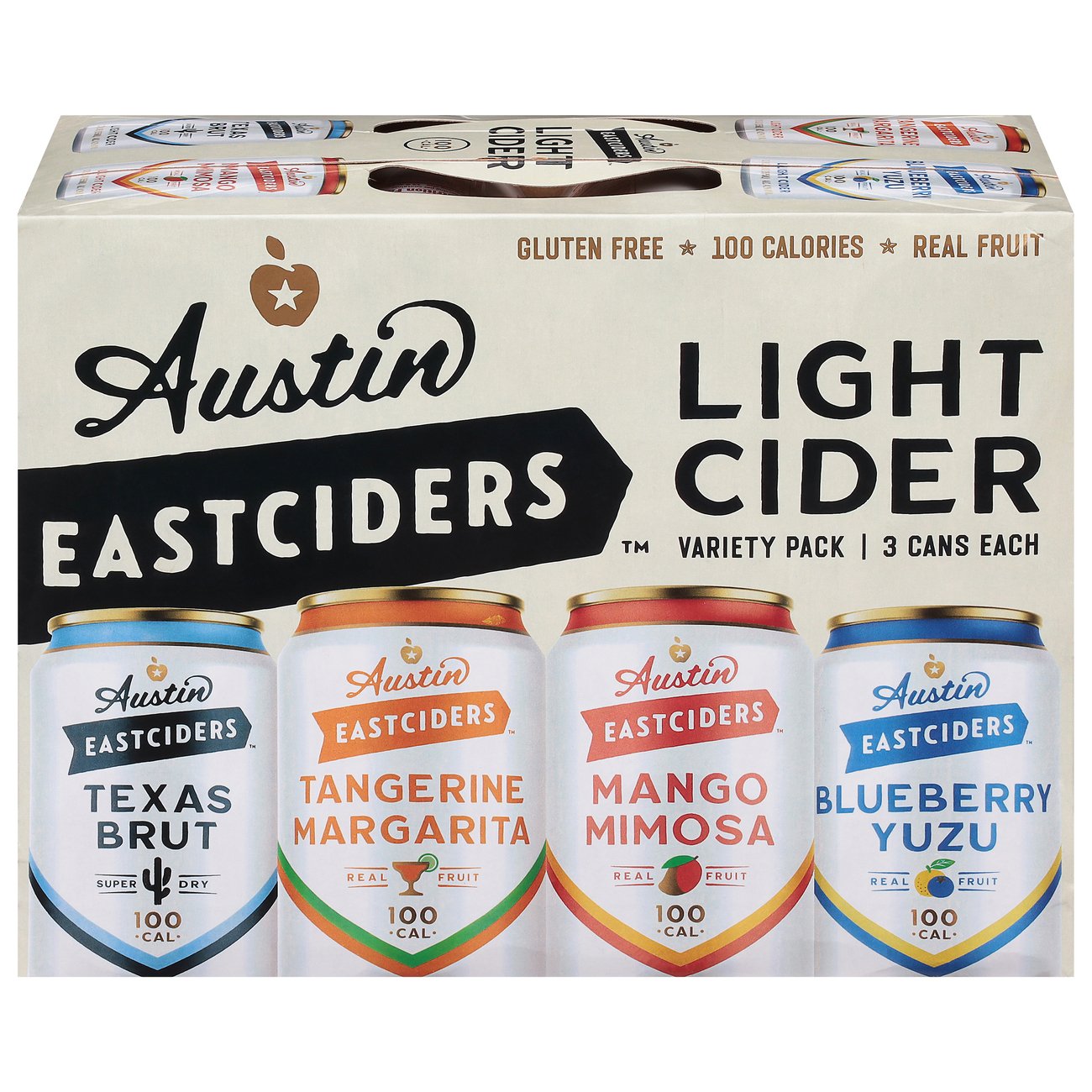 Austin Eastciders Light Cider Variety Pack 12 Oz Cans - Shop Hard Cider ...