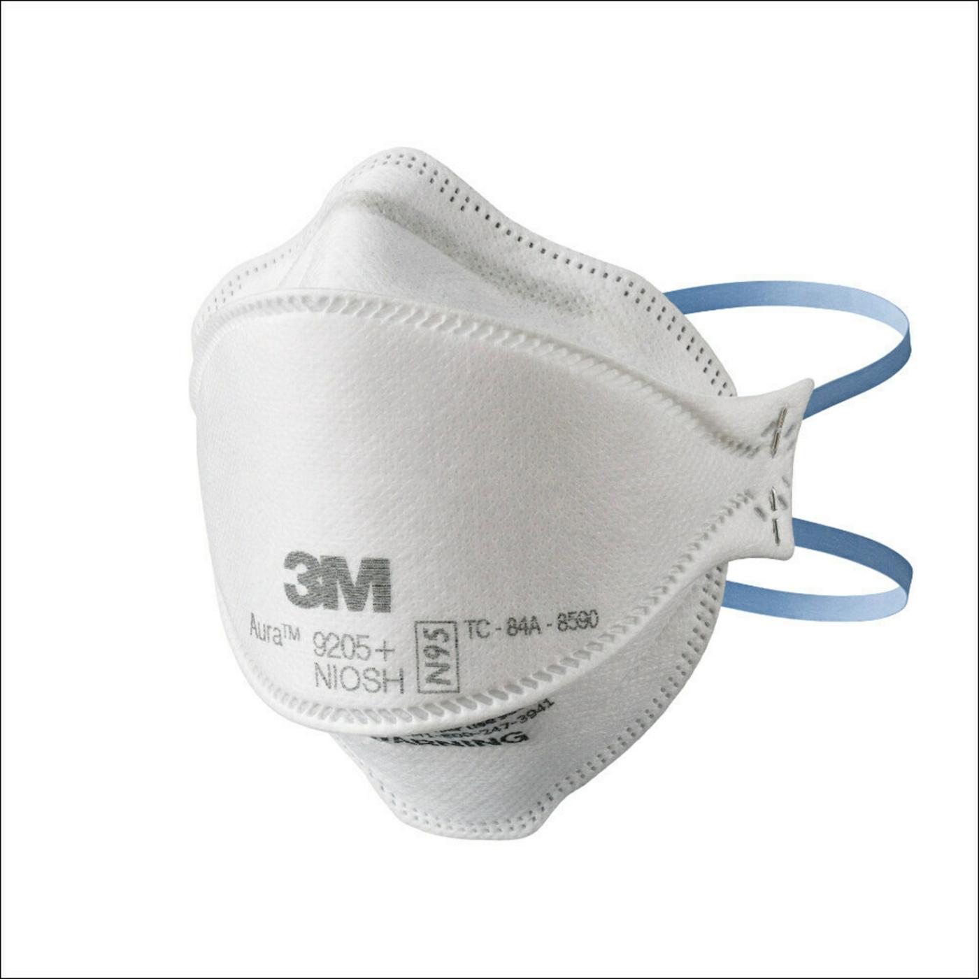 3M Aura Particulate Respirator 9205+; image 7 of 7