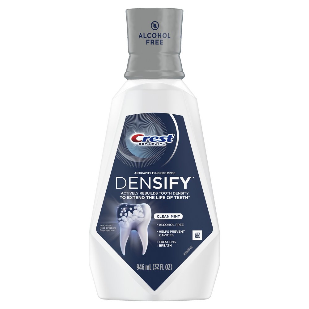 Crest Pro Health Densify Fluoride Rinse Clean Mint - Shop Oral Hygiene ...