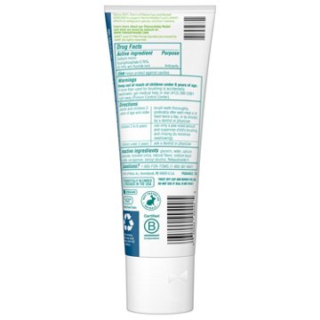 Tom's of Maine Help Save the Animals Anticavity Toothpaste Watermelon 