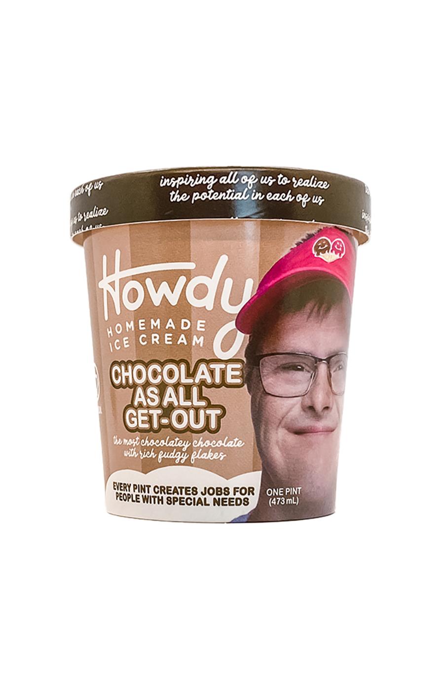 Howdy Homemade Chocolate As All GetOut Ice Cream Shop Ice cream at HEB