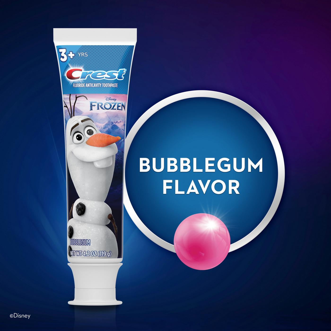 Crest Kids Disney Frozen Toothpaste - Bubblegum; image 5 of 9