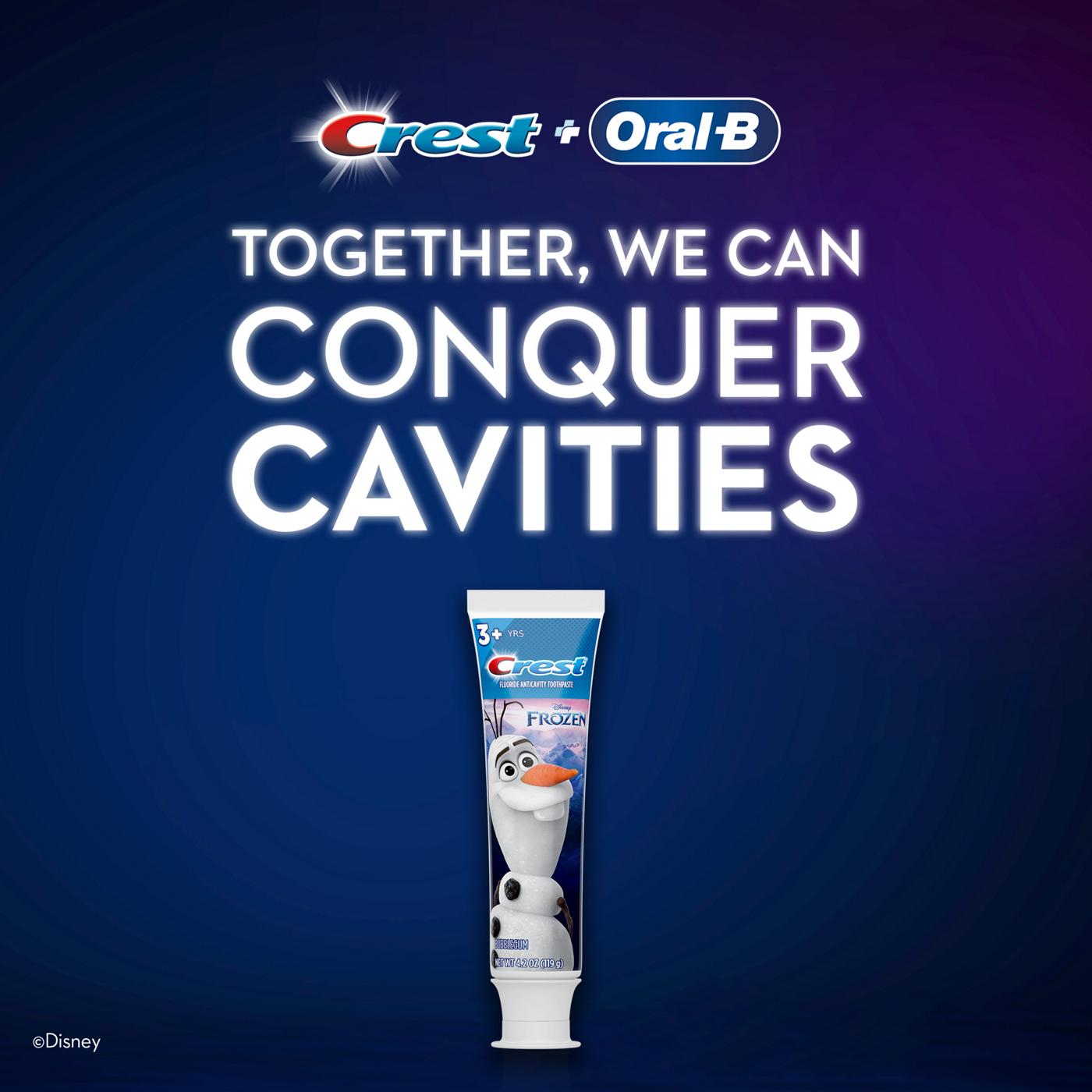 Crest Kids Disney Frozen Toothpaste - Bubblegum; image 4 of 4