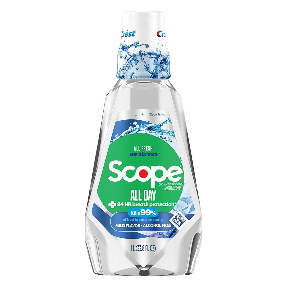 Scope All Day Mouthwash Clean Mint Shop Mouthwash at HEB