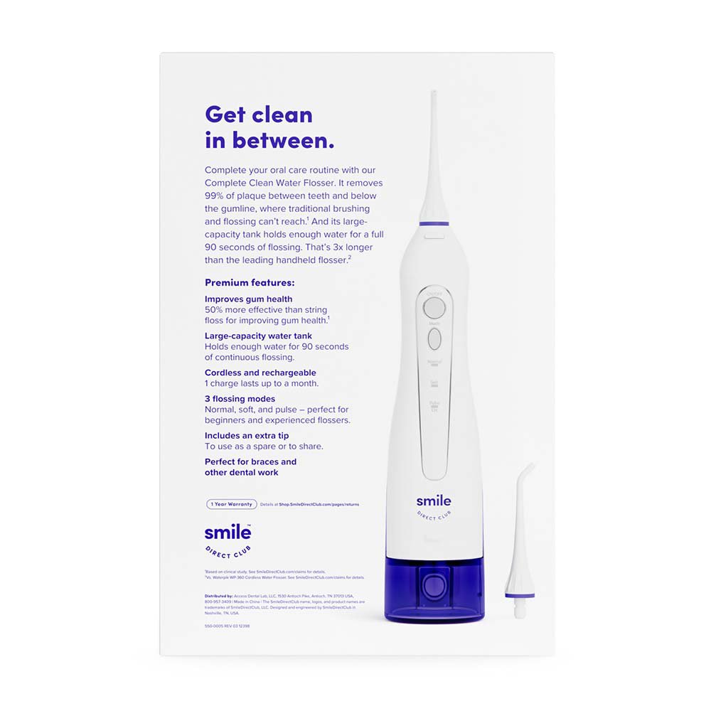 bye bye string floss😍🦷 #miraclesmile #waterflosser #waterflossing #d