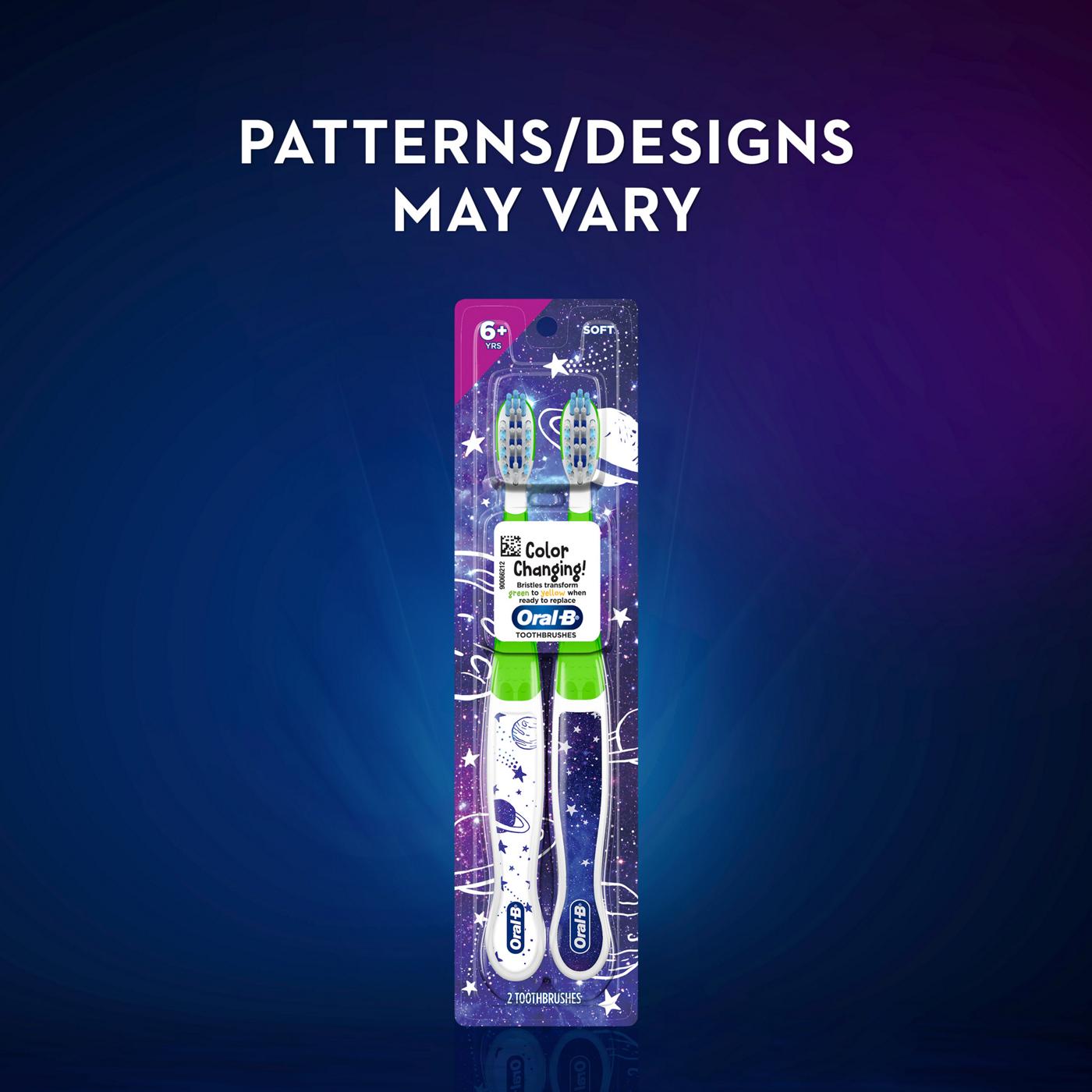 Oral-B Color Changing Soft Toothbrushes; image 6 of 9
