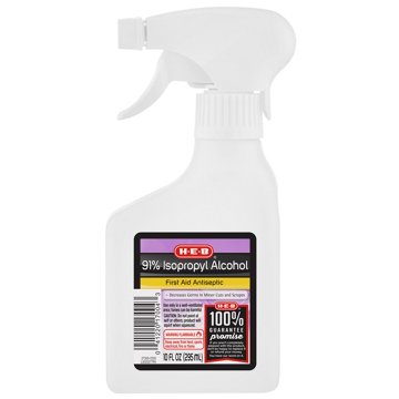 H-E-B 91% Isopropyl Alcohol Sprayer, 10 oz