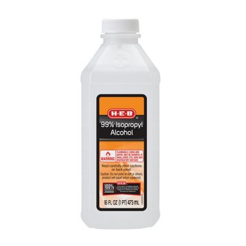 H-E-B 99% Isopropyl Alcohol, 16 oz