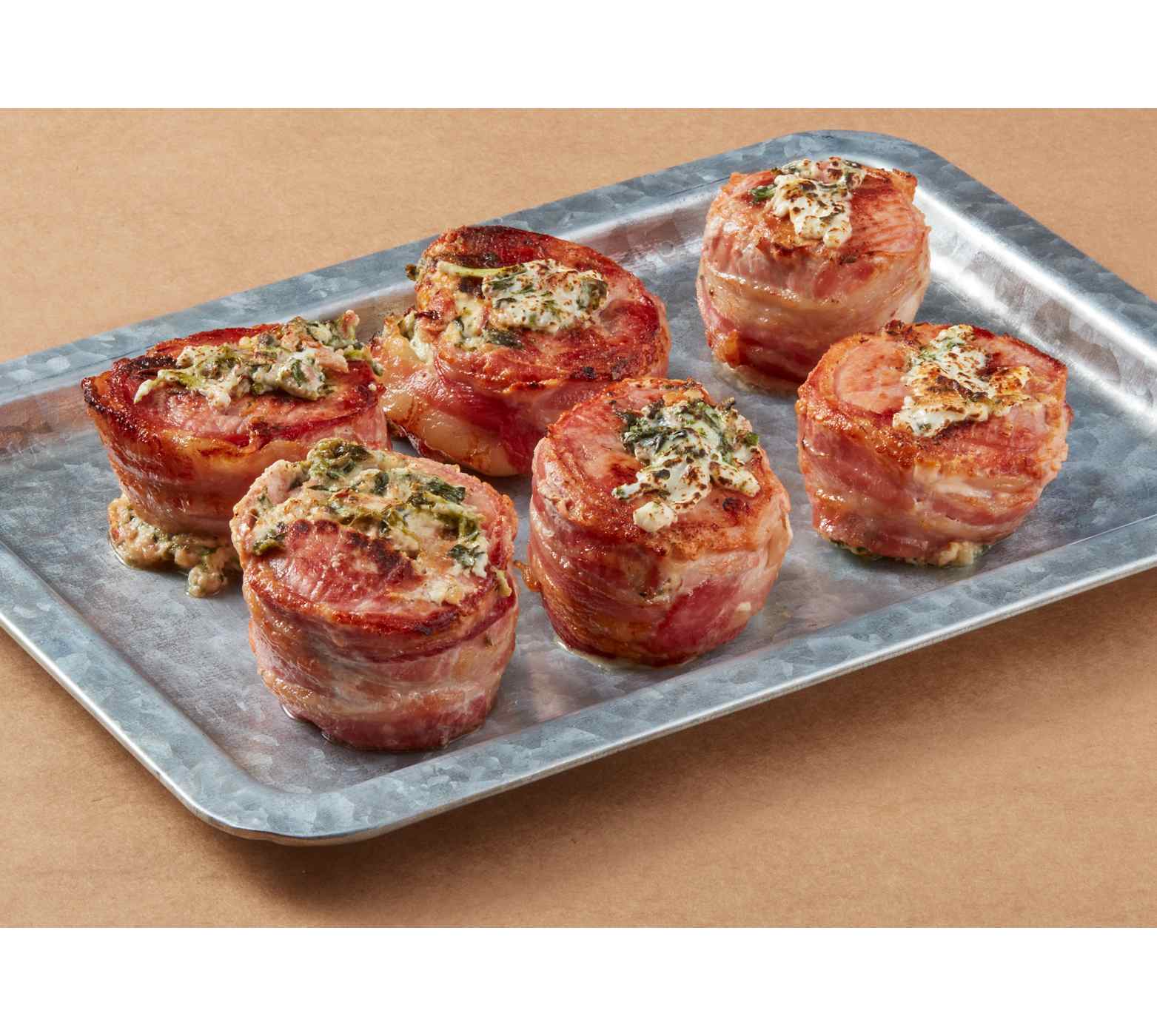 HEB Meat Market BaconWrapped Parmesan SpinachStuffed Pork