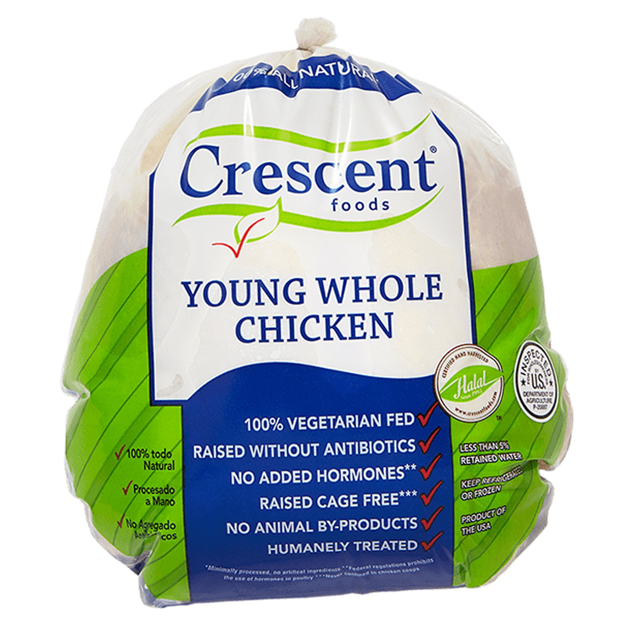 Crescent Foods Halal Whole Chicken Shop Chicken at HEB