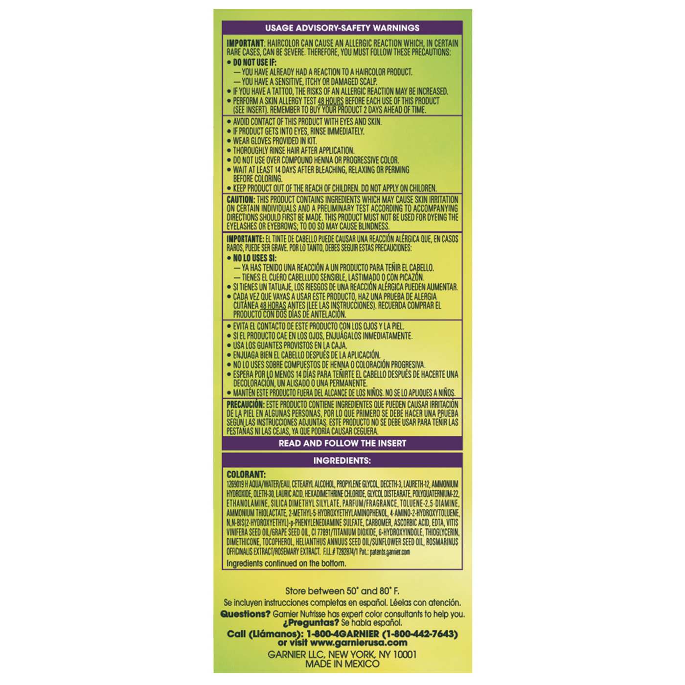 Garnier Nutrisse Ultra Color Nourishing Bold Permanent Hair Color Creme P2 Intense Purple; image 2 of 14