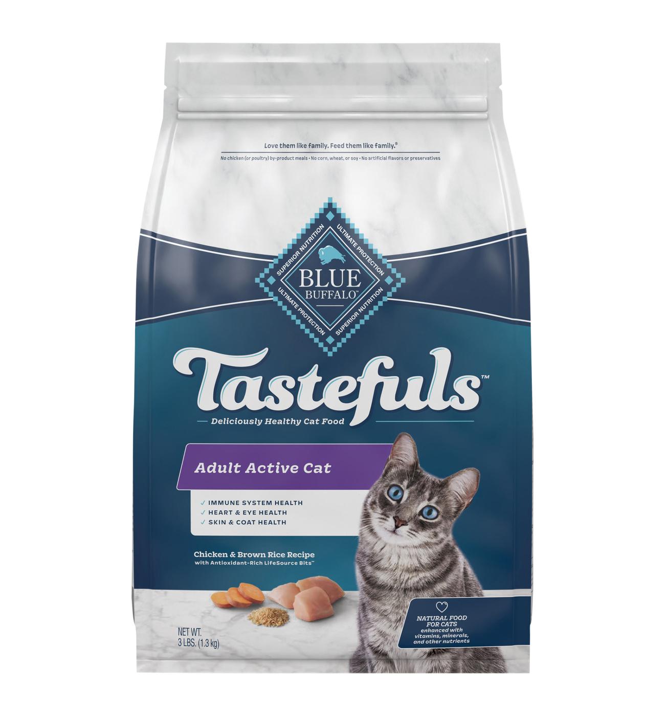 Blue Buffalo Tastefuls Active Natural Adult Dry Cat Food - Chicken; image 1 of 2