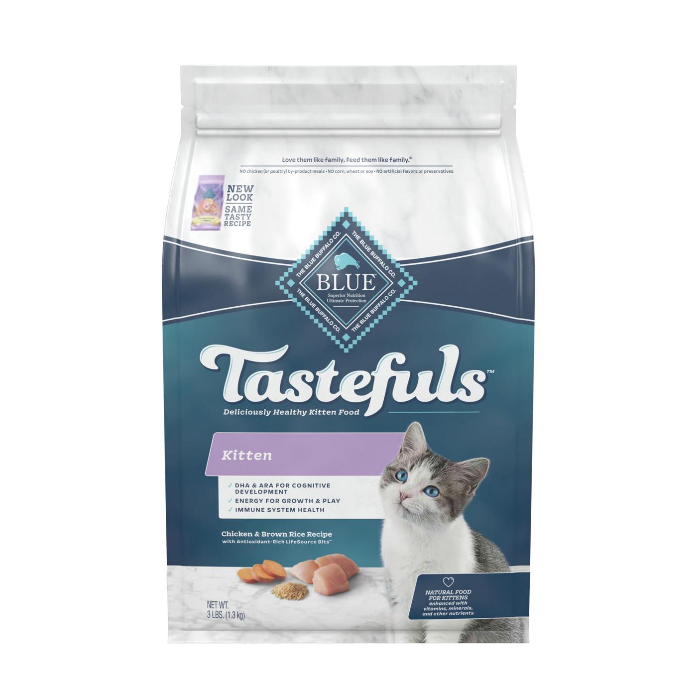 Blue Buffalo Tastefuls Natural Adult Dry Kitten Food Chicken