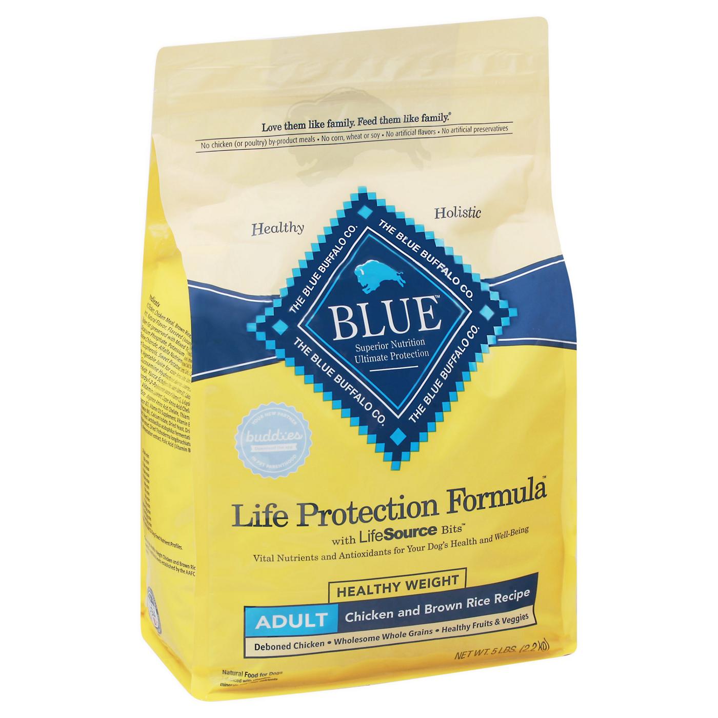 Blue Buffalo Life Protection Formula Healthy Weight Chicken & Brown Rice Recipe Dry Adult Dog Food; image 2 of 2
