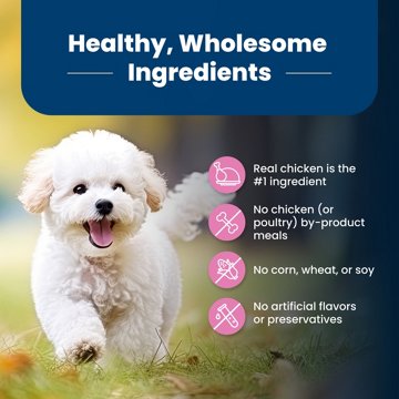 Blue Buffalo Life Protection Formula Chicken & Brown Rice Recipe Dry Small Adult Dog Food, 5 lb