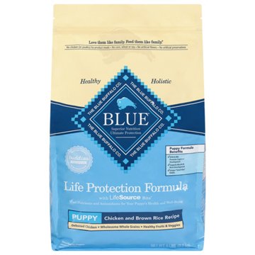 Blue Buffalo Life Protection Formula Chicken & Brown Rice Recipe Dry Puppy Dog Food, 5 lb