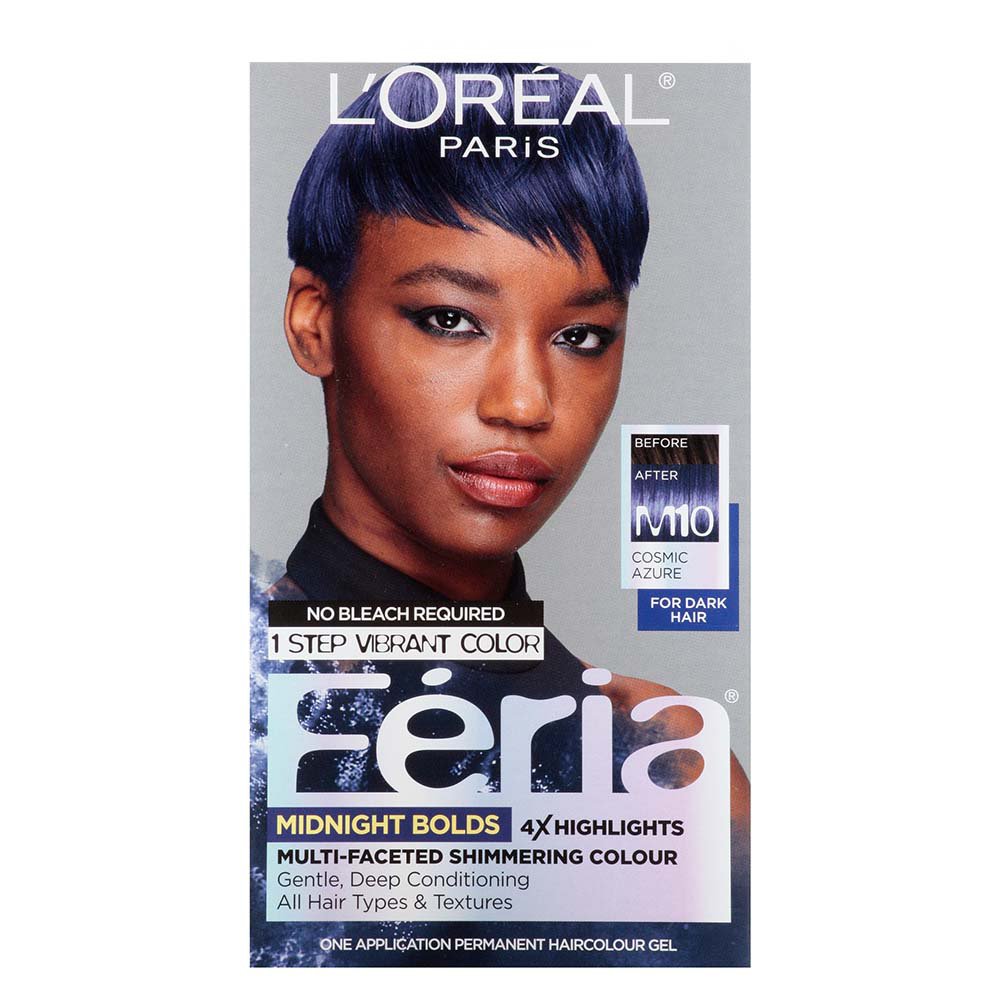 L'Oréal Paris Feria Permanent Hair Color M10 Cosmic Azure - Shop