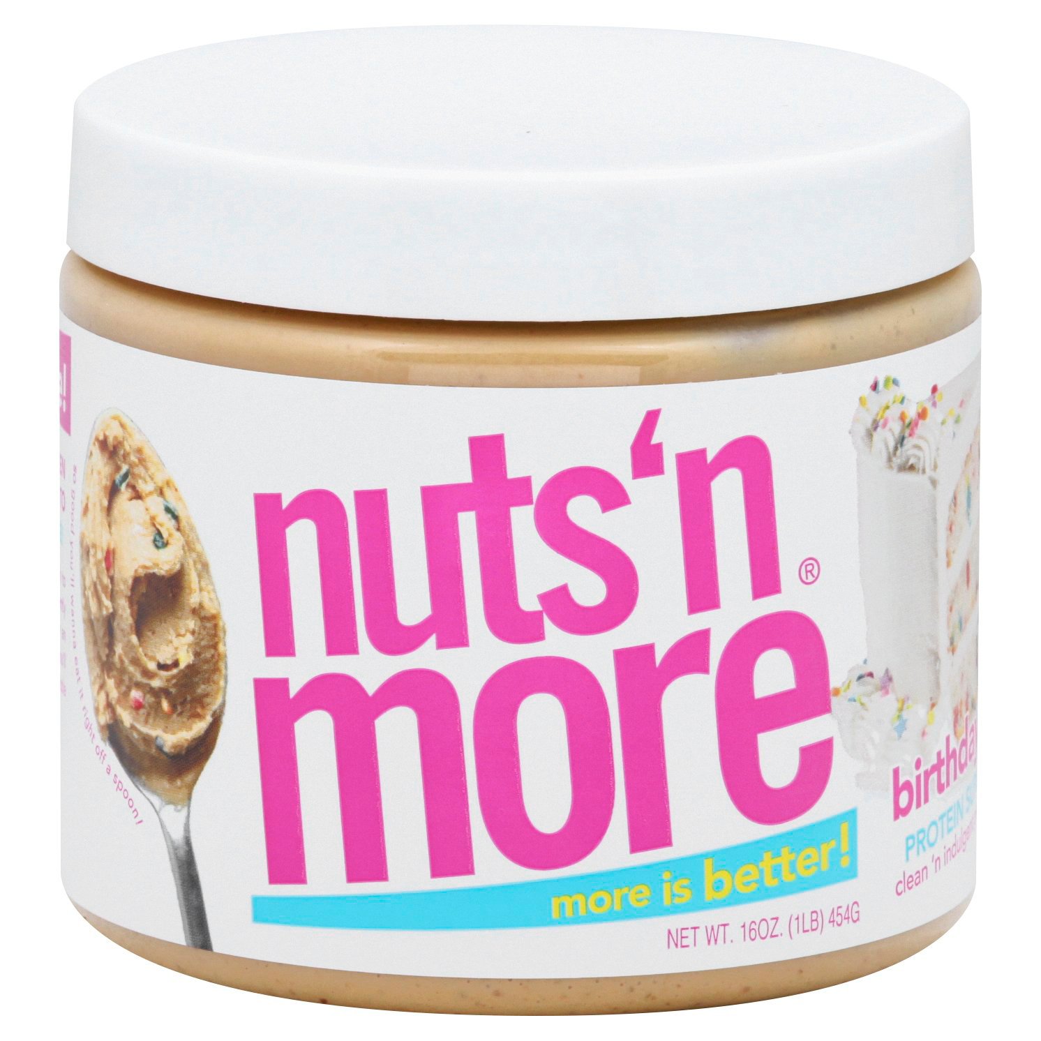 Nuts 'n More Birthday Cake High Protein Peanut Butter - Shop