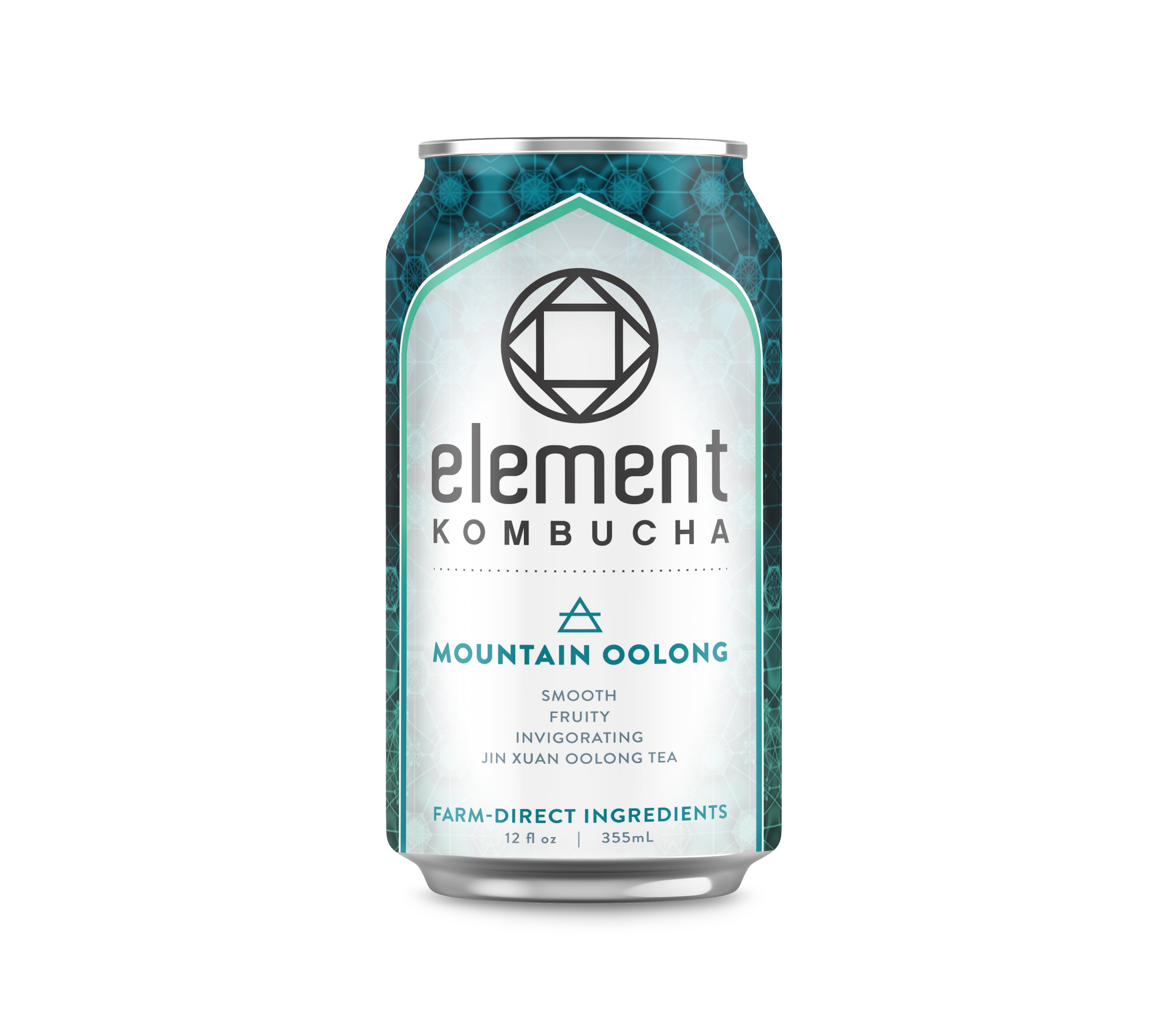 Element Mountain Oolong Kombucha, 12 oz