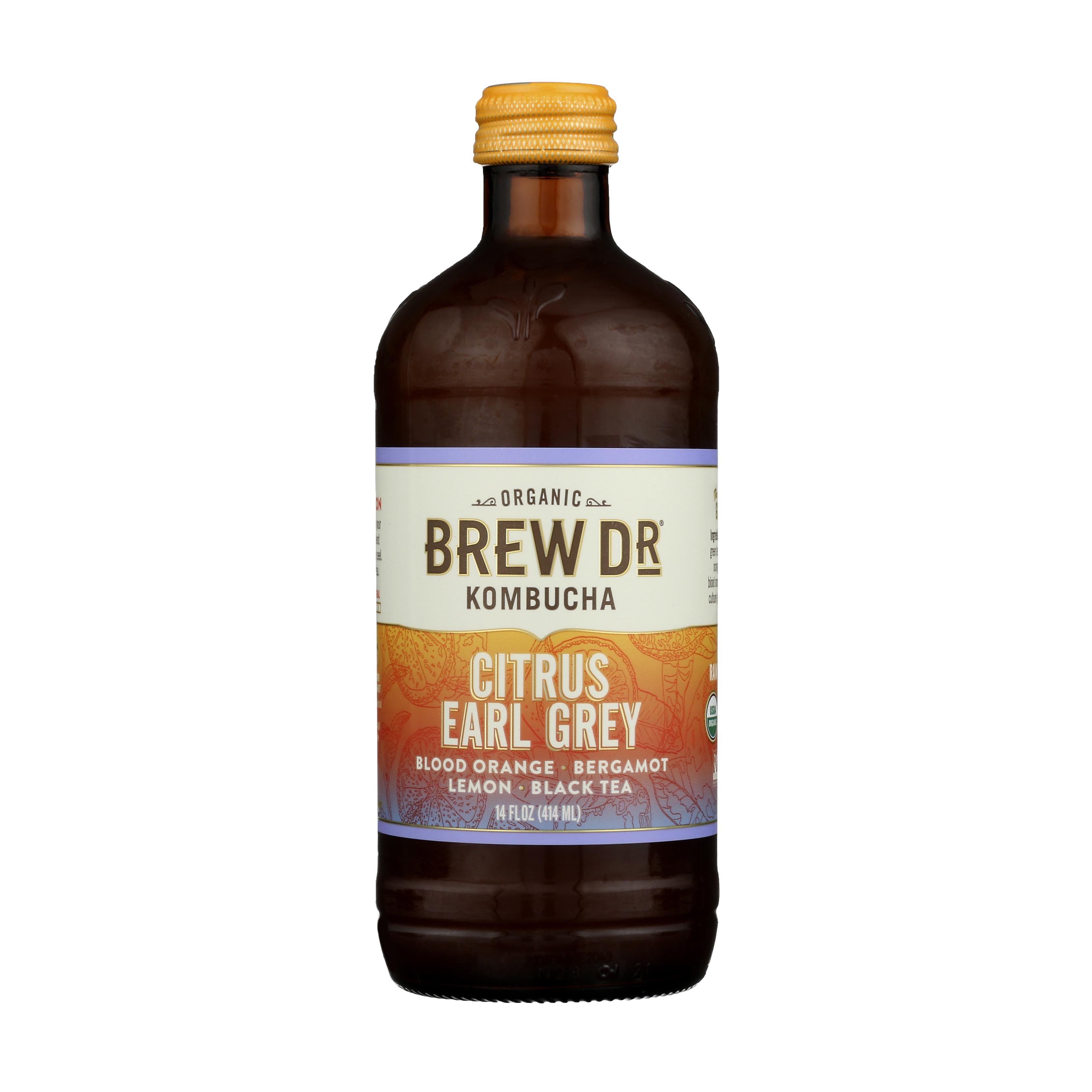 Brew Dr Kombucha Citrus Earl Grey Kombucha - Shop Tea at H-E-B