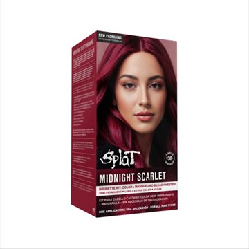 Splat Rebellious Colors Long Lasting Hair Color - Midnight Scarlet
