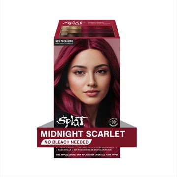 Splat Rebellious Colors Long Lasting Hair Color - Midnight Scarlet