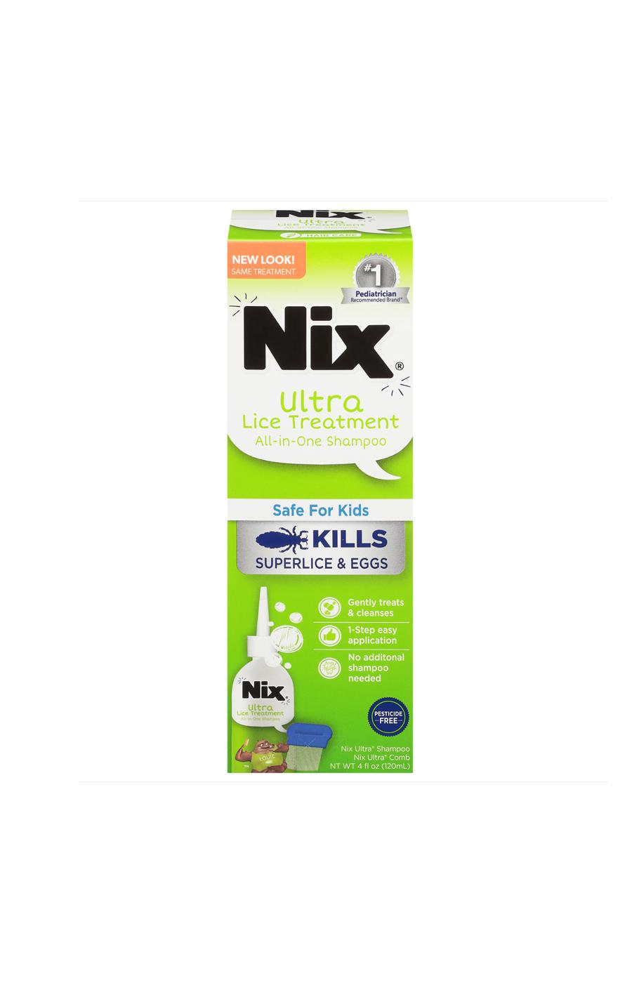 Nix Ultra Shampoo All-In-One Lice Treatment Kit; image 1 of 6