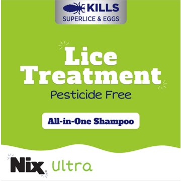 Nix Ultra Shampoo All-In-One Lice Treatment Kit, 4 oz